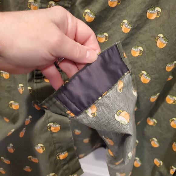 Duluth Moscow Mule Drink Shirt! Perfect bar shirt for a great talking piece! 2XL - Picture 4 of 6